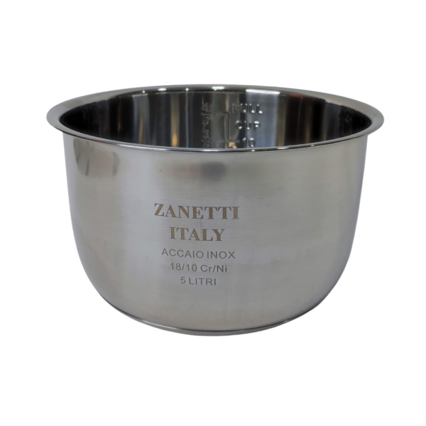 Enë Multikukeri 5.7L Inoks Italian 18/10 ZANETTI me fund të trefishtë