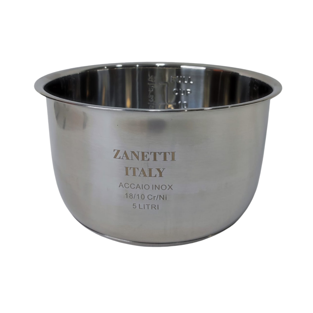 Enë Multikukeri 5.7L Inoks Italian 18/10 ZANETTI me fund të trefishtë