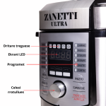 Ky multikuker sjell në tregun shqiptar shijen dhe cilësinë italiane në kuzhinë. Me 2 vjet garanci, manual shqip, ai garanton 70% kursim energjie.