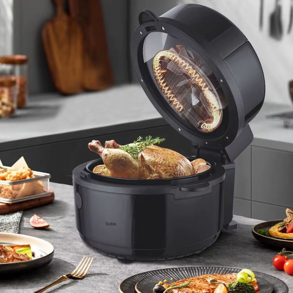 KB2122 1 Air Fryer Fritezë me Ajër KB2122 për skuqje/pjekje PA VAJ me 90% më pak yndyrë