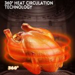 Air Fryer – Fritezë Me Ajër DSP KB2122 5.5L – 1350W me Dritare Xhami & Qarkullim Ajri 360° - Figura 5