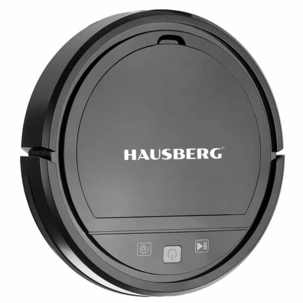 Robot Pastrimi Hausberg HB-3005 me 2 ore autonomi per siperfaqe 90-120m2. Aplikacion celular Wi-Fi, sisteme inteligjente te funksionimit.