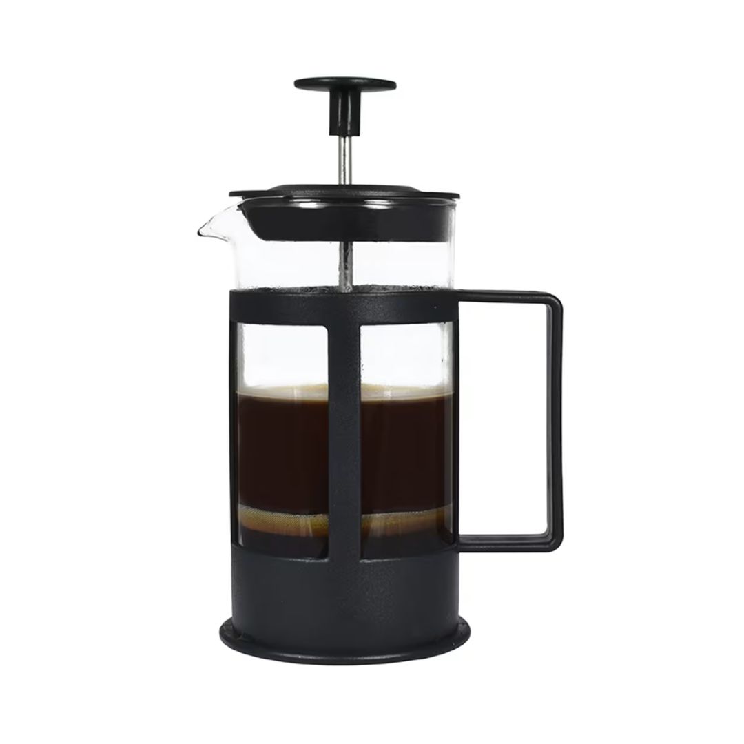 Kafetier me Shtypje Estia 350ml Black-Clear është ideale për ata që duan të bëjnë kafen e tyre të preferuar me komoditet, lehtësi dhe thjeshtësi!