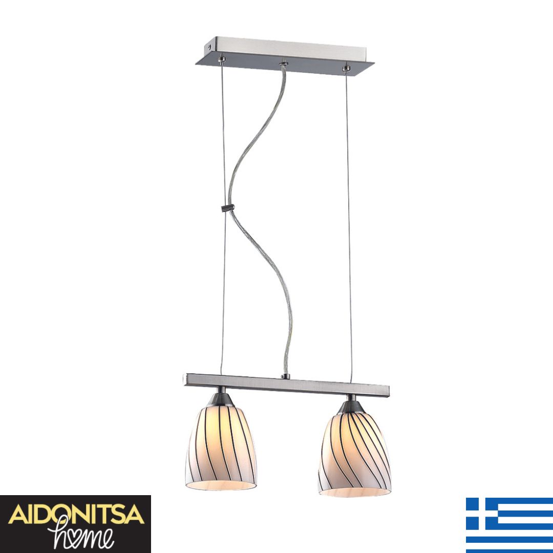 Abazhur Tavani 1509CB2 2xG9 LED prodhuar në Greqi nga mjeshtra artizanë me materialet më cilësore, përveç ndriçimit do t'i japë hijeshi shtëpisë tuaj!