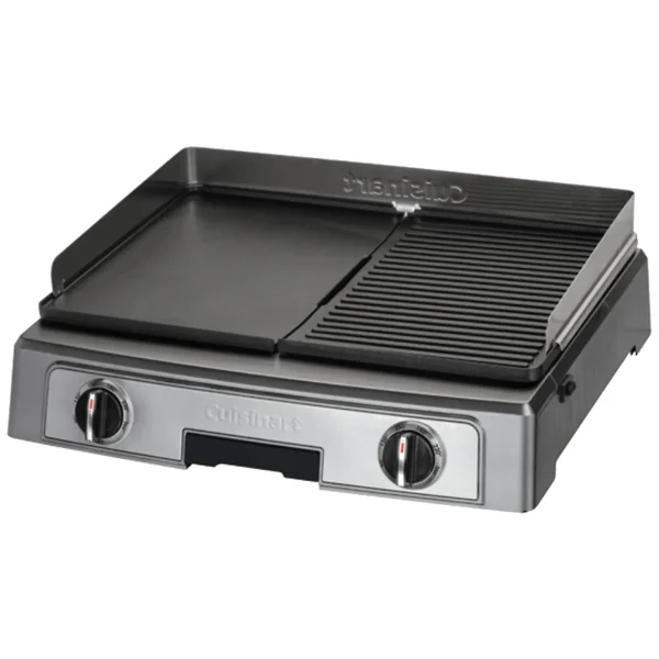 Zgare Profesionale Pjaster BBQ Elite 2200W Cuisinartju do te perjetoni shije zgare njesoj si me qymyr duke e bërë atë ideal për gatimet tuaja ne zgare.