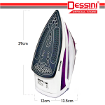 Hekur Me Avull DS099 2000W DESSINI, Avull i fuqishëm, Shtresë qeramike në bazë, Përshtatje e temperaturës, Funksion i vetpastrimit