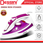 Hekur Me Avull DS099 2000W DESSINI, Avull i fuqishëm, Shtresë qeramike në bazë, Përshtatje e temperaturës, Funksion i vetpastrimit