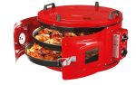 Furre/Tave Rrethore 35Lt me 2 Tava ka dy rezistenca 1300w me rregullim temperature, per pica, byrek dhe tava te ndryshme,