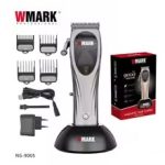 Makine qethjeje profesionale me teh çeliku inox dhe teh lëvizës qeramike, motor magnetik 9000-10000 RPM, bateri 2600mAh dhe ekran LED. Përfshin 4 krehera udhëzues dhe bazë karikimi.