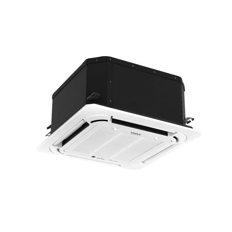 Kokë kasete VIVAX me panel 12000 BTU – ajrim 360° dhe teknologji inverter