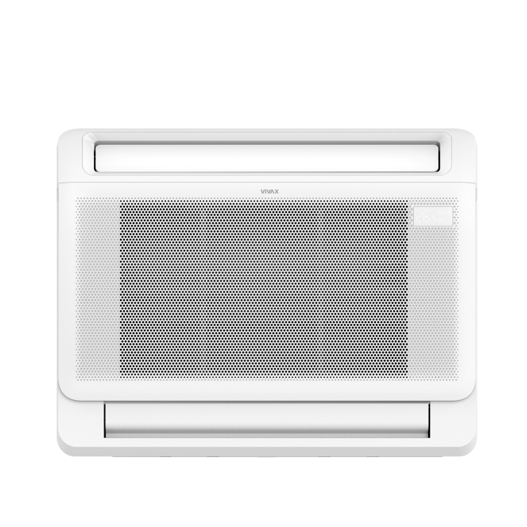 Koke dyshemeje VIVAX 9000 BTU – njësi e brendshme multisplit në ngjyrë të bardhë, me teknologji inverter