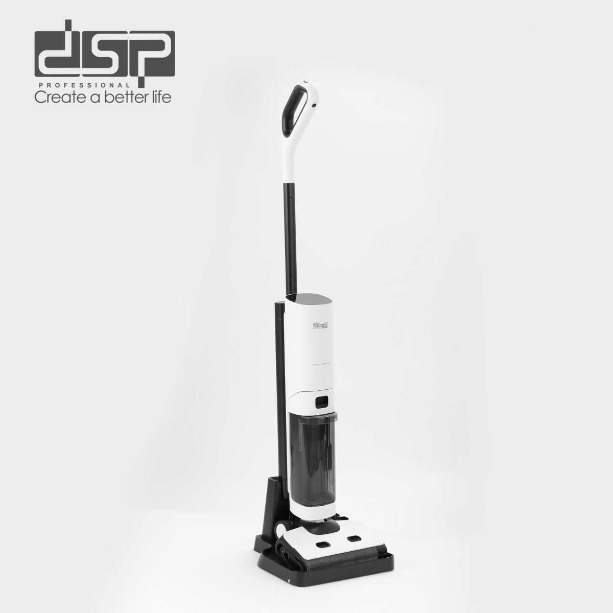 Fshesë larëse inteligjente DSP KD2055 me funksion 3 në 1, ekran LED dhe bazë karikimi