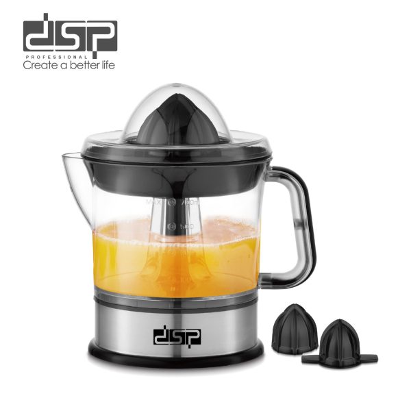 Shtrydhëse DSP Professional KJ1082 në punë me lëng portokalli në enë