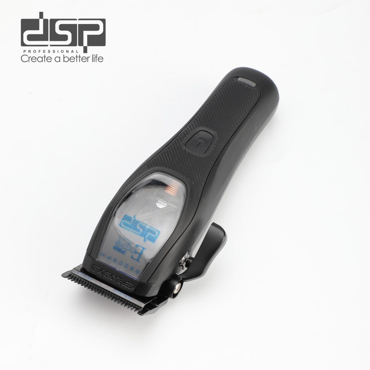Makina qethje profesionale DSP 91688 me motor magnetik dhe krehera metalikë