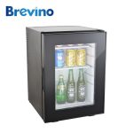 Frigorifer Hoteli Minibar 40L Dere Mirror BREVINO. Pa zhurmë, pa vibrim dhe me konsum të ulët. Ideal për ambiente hoteli apo dhoma gjumi.
