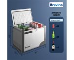 Frigorifer portabël BREVINO BPR-25 me kapacitet 25L dhe temperaturë deri në -20°C. Ideal për udhëtime, kamping, makinë dhe peshkim. Konsum i ulët dhe shumë funksione praktike.