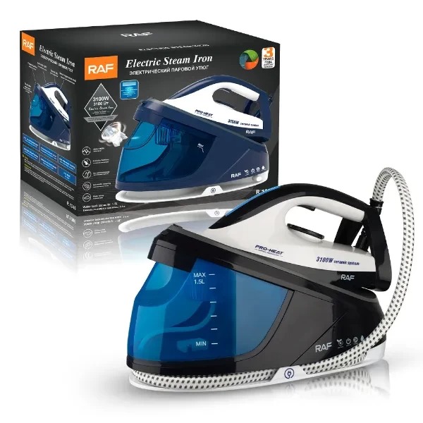 Hekur me Depozitë 2600W R1286 RAF me rezervuar 1.5L dhe pllakë qeramike