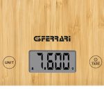 Peshore Kuzhine Natura G20166 G3FERRARI me platformë bambuje dhe ekran LCD