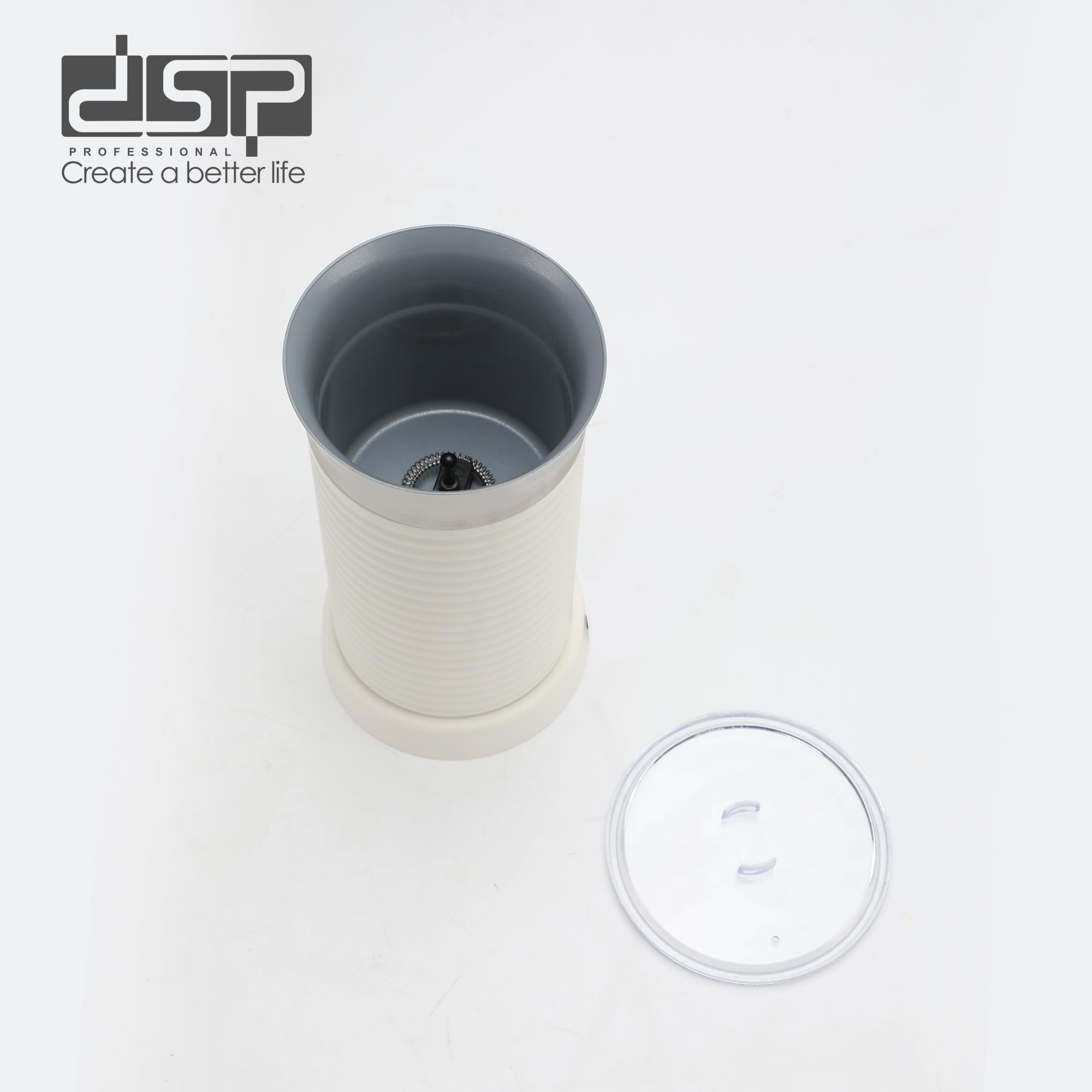 KA3143 1 Pajisje për Shkumë Qumështi Elektrike DSP KA3143 550W me trup inox dhe funksion ngrohjeje