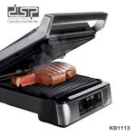 Grill Elektrik DSP KB1113 – 1800W, Inox, Me Panel Prekjeje dhe Hapur 180° - Figura 2