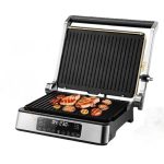 Grill Elektrik DSP KB1113 1800W me panel prekjeje, inox dhe hapje 180°
