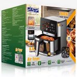 Air Fryer DSP KB2194 me 12 programe, ekran prekje dhe ngrohje dyfishe sipër-poshtë