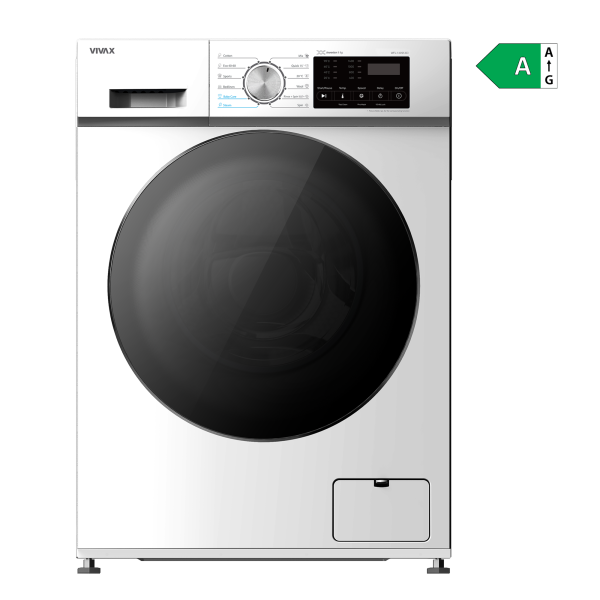 Lavatrice VIVAX Inverter WFL-140912CI 9Kg 1400RPM Klasa A – E bardhë