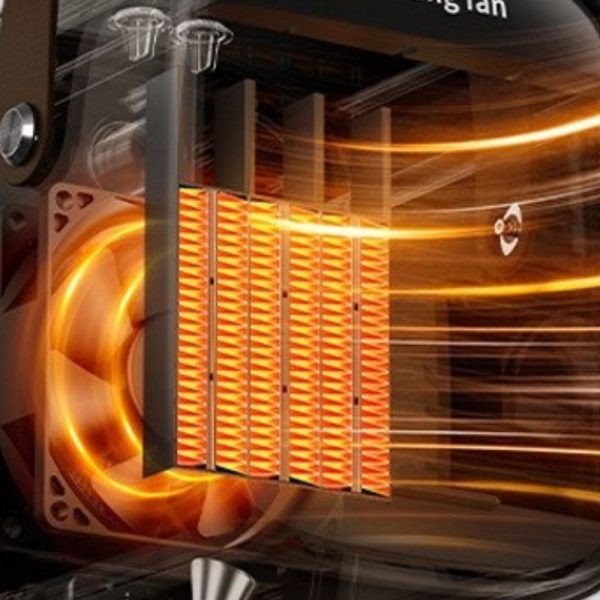 Ngrohës aerotermik PTC qeramik me ventilator për ngrohje të shpejtë dhe të sigurt