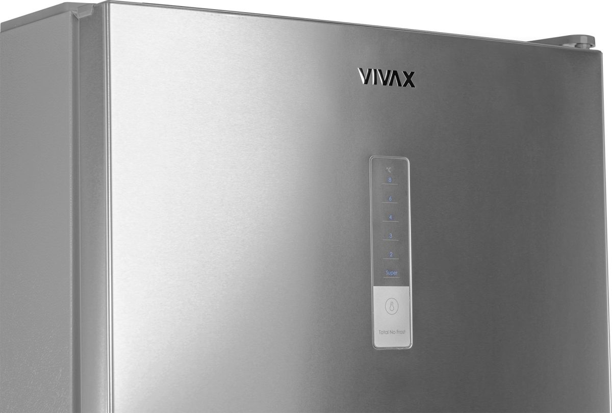 Frigorifer i Kombinuar VIVAX CF-310EDNF X No Frost Inox 310 L