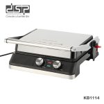 Grill Tostier Elektrike DSP KB1114 2200W me pllaka jo-ngjitëse dhe timer