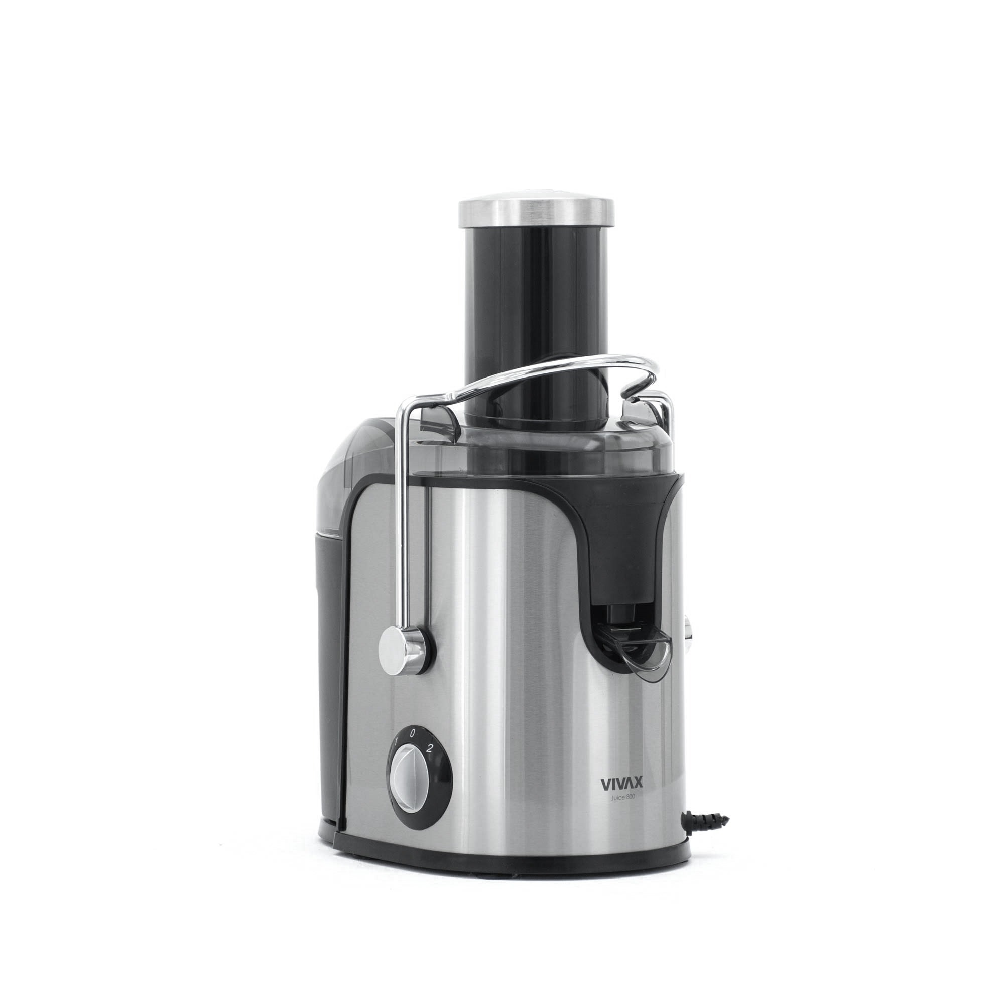 imgi_31_Vivax_MKA_AJ_80022 Shtrydhëse Frutash & Perimesh VIVAX AJ-800 800W Inox me hapje të gjerë 7.5cm