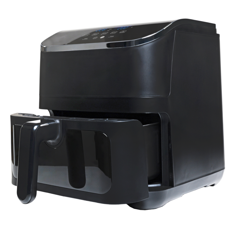 imgi_34_DFA-617DB-P-Right-Open-Drawer-760x760 Friteza me Ajër të Nxehtë VIVAX DFA-617DB 6L 1875W me ekran LED