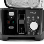 Fritezë VIVAX DF-1800B 1800W e zezë me kazan 2.5 litra