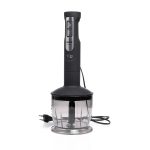 VIVAX HBS-500X Set 3 në 1 Blender, Grirëse, Rrahëse Veze 500W Inox & E Zezë
