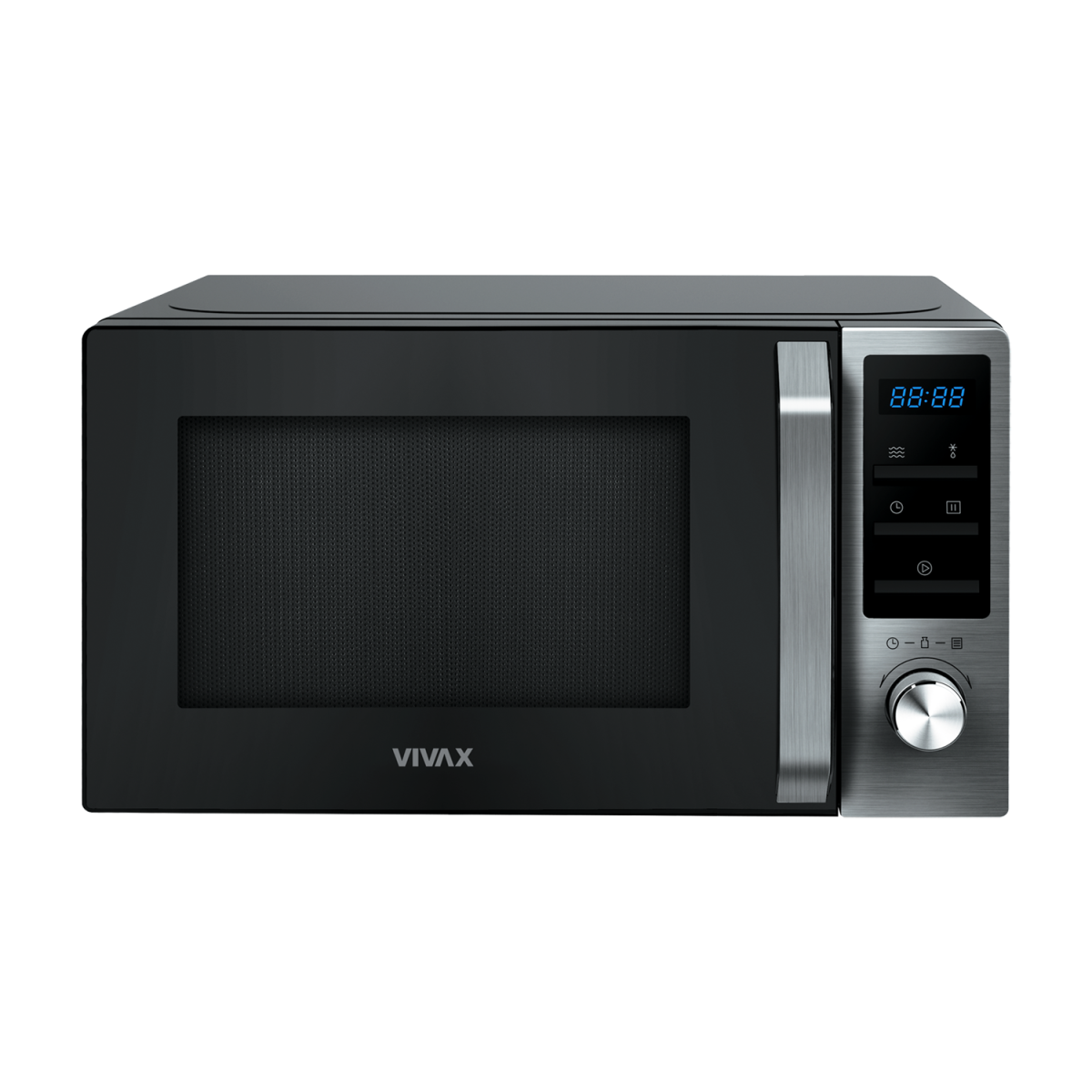 Furra me Mikrovalë VIVAX MWO-2079 BG 20L me Grill Digital Inox & Xham
