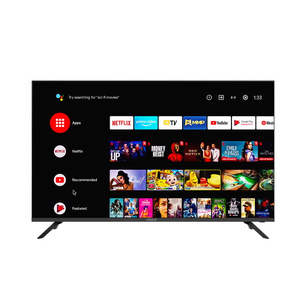 Televizor Smart VIVAX A Series 43UHD10K 43” UHD 4K AndroidTV me HDR10 dhe garanci 3+2 vite