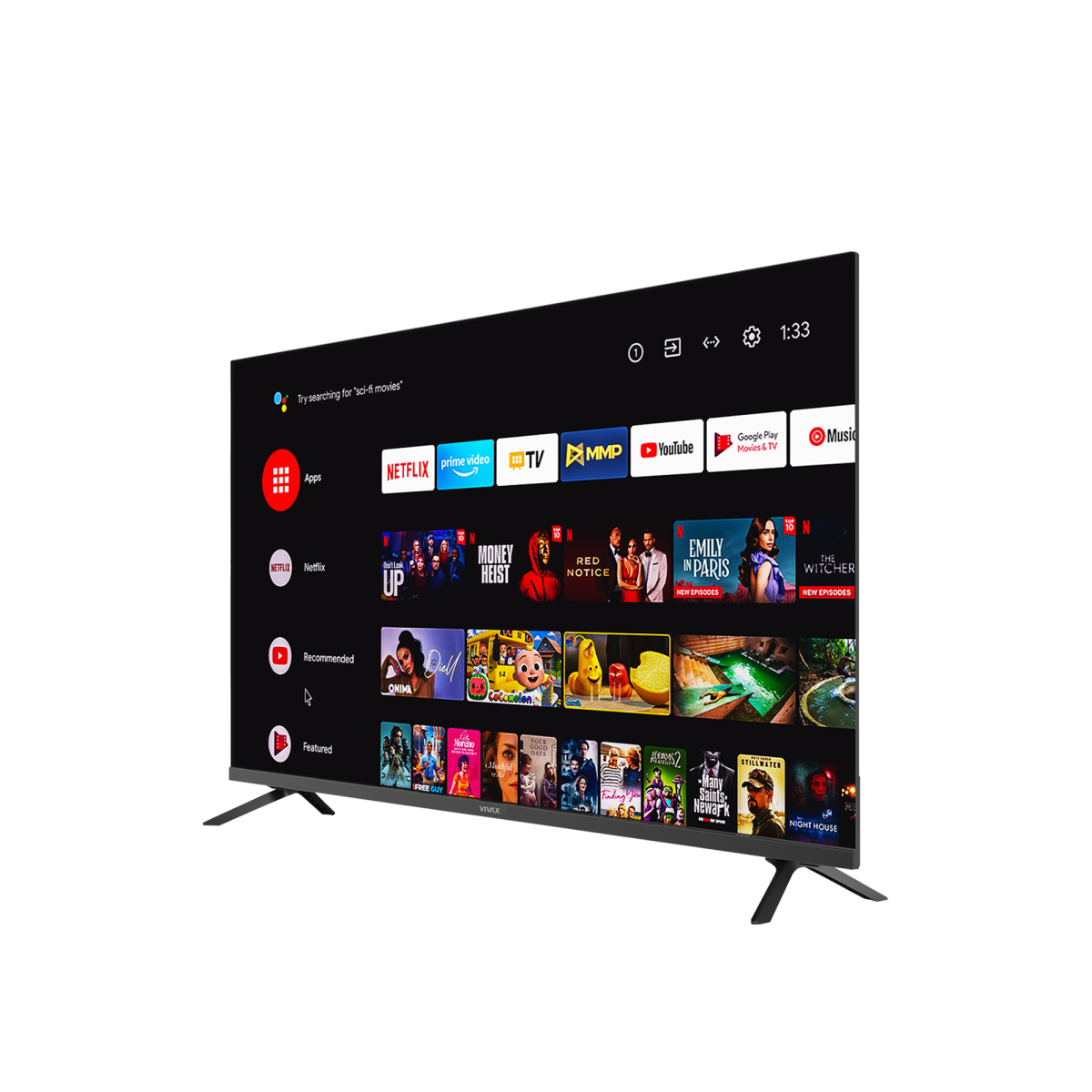 Televizor Smart VIVAX A Series 43UHD10K 43” UHD 4K AndroidTV me HDR10 dhe garanci 3+2 vite
