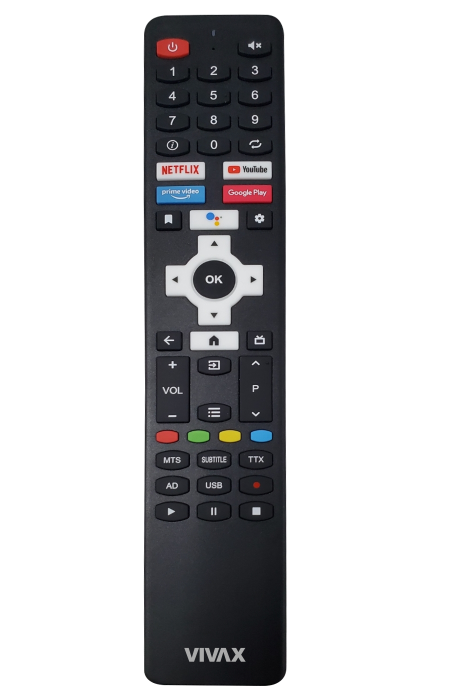 imgi_84_A_B_Series_Remote Televizor Smart VIVAX A Series 43UHD10K 43” UHD 4K AndroidTV me HDR10 dhe garanci 3+2 vite