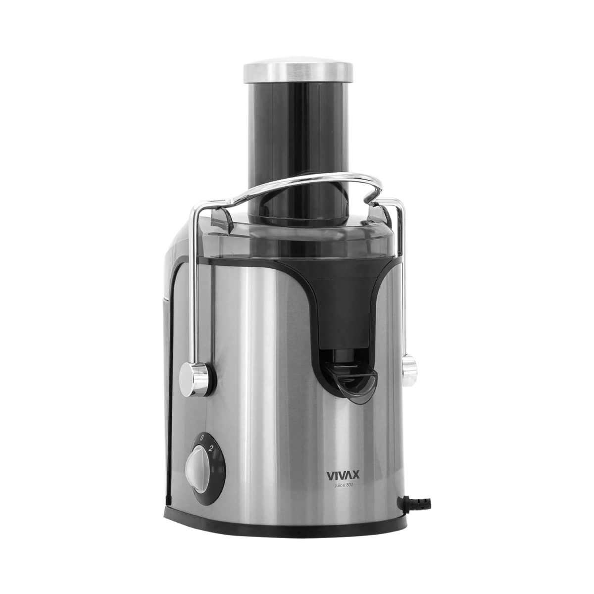 Shtrydhëse Frutash VIVAX AJ-800 800W Inox me depozitë 1.5L