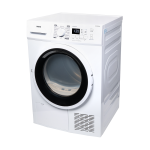 Tharëse Rrobash VIVAX CDR-0816SHP me Pompë Nxehtësie 8kg A++ e bardhë