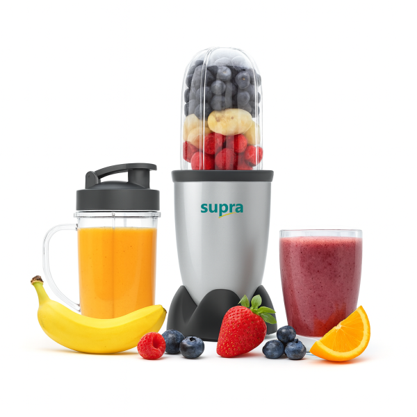 Blender Supra PB-500 VIVA 300W me 3 gota dhe aksesorë për smoothie
