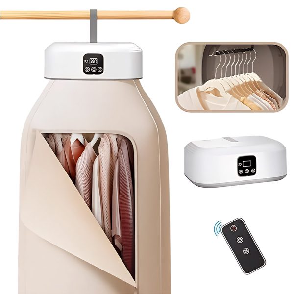 Tharëse Rrobash Portative DSP KD6026 600W me funksion UV dhe ekran LCD