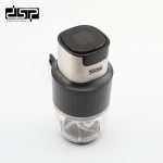 Grirëse 2-në-1 DSP KM4072U 300W me dy tasa qelqi dhe tehe çeliku inox