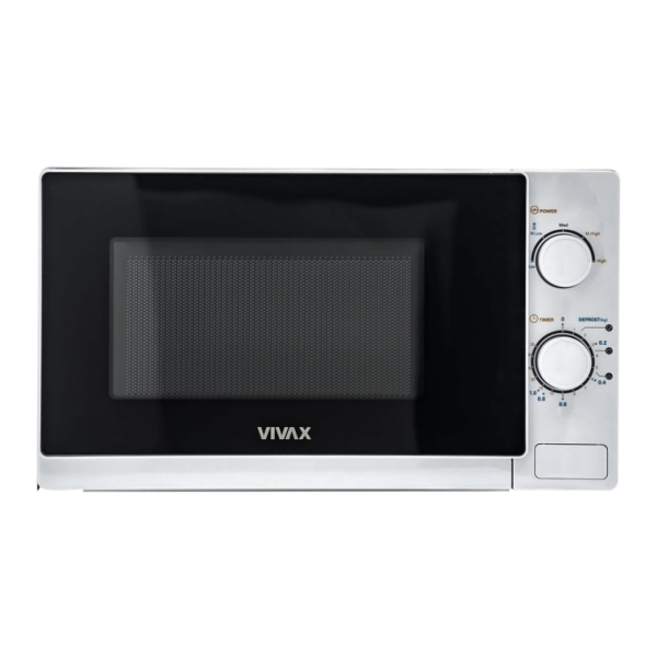 Furra me Mikrovalë VIVAX MWO-2077 20L 700W me kontroll mekanik në ngjyrë të bardhë