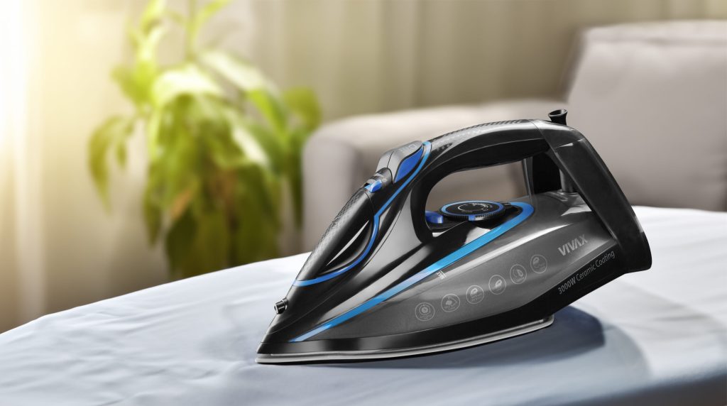 Hekur me Avull VIVAX IR-3000ASC 3000W me bazë qeramike dhe funksion Auto Shut-Off