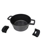 enxhere me veshje guri Montecasa 28cm induksion me doreza të heqshme