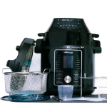 Multicooker & Air Fryer Montecasa 2-në-1 6L me dy kapakë dhe ekran digjital