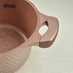 Tenxhere guri DSP 28cm Die-Cast me kapak xhami dhe bazë induksioni