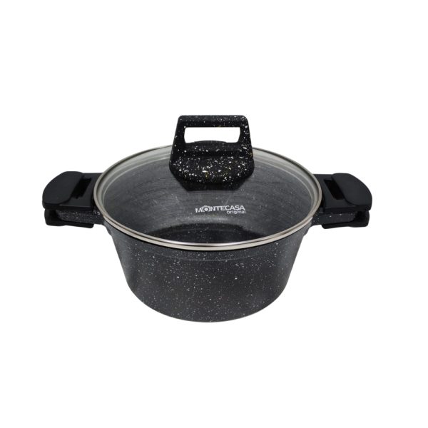 enxhere me veshje guri Montecasa 28cm induksion me doreza të heqshme