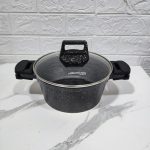 enxhere me veshje guri Montecasa 28cm induksion me doreza të heqshme